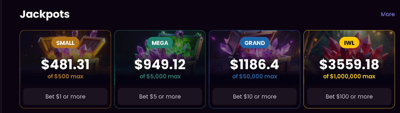 iWild Casino spel